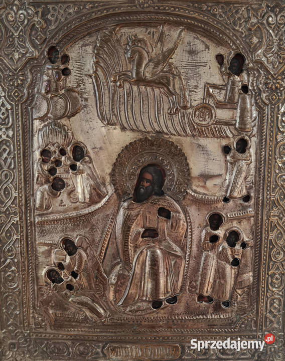 Ikona Wniebowzięcie Proroka Eliasza 0238 Warszawa sprzedam