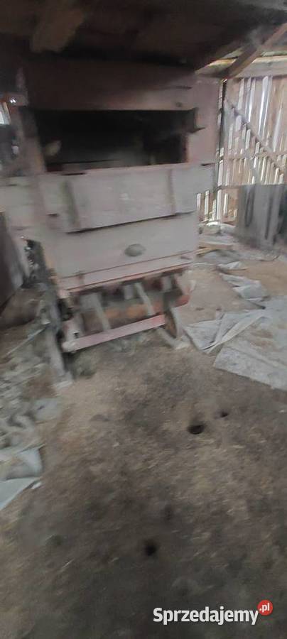 zabytkowa wialnia separator zbożowy speiser Olchowiec-Kolonia