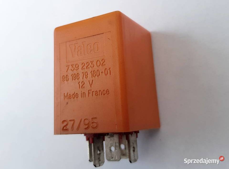 Przekaźnik Valeo 73922302 do CitroenPeueot Rok produkcji 1999