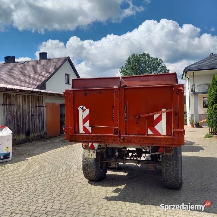 Przyczepa skorupowa bromont 12 t Berthoud Wizna sprzedam