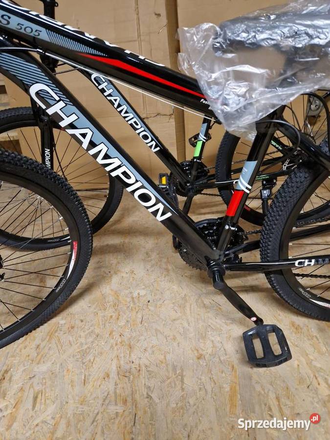 Rower Champion 275 amortyzatory shimano zielony Głogowa
