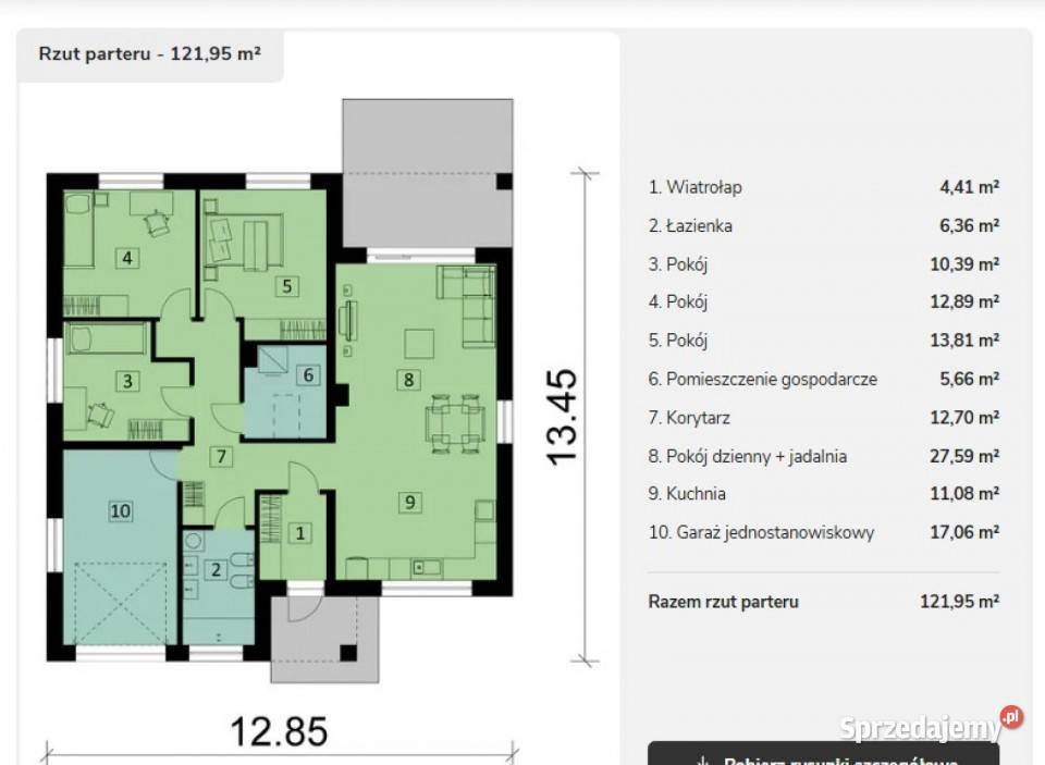 Dom wolnostojący Majdan Krasieniński 122m2 Domy