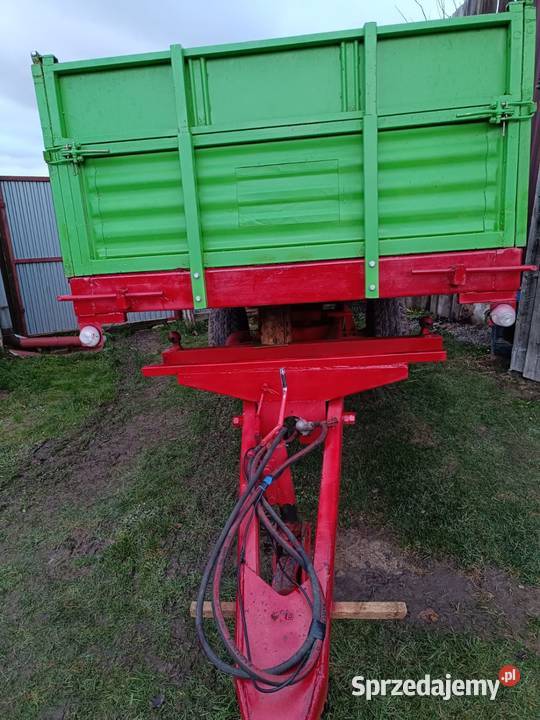 Przyczepa z kiprem na 3 strony Przyczepy rolnicze świętokrzyskie Baćkowice sprzedam