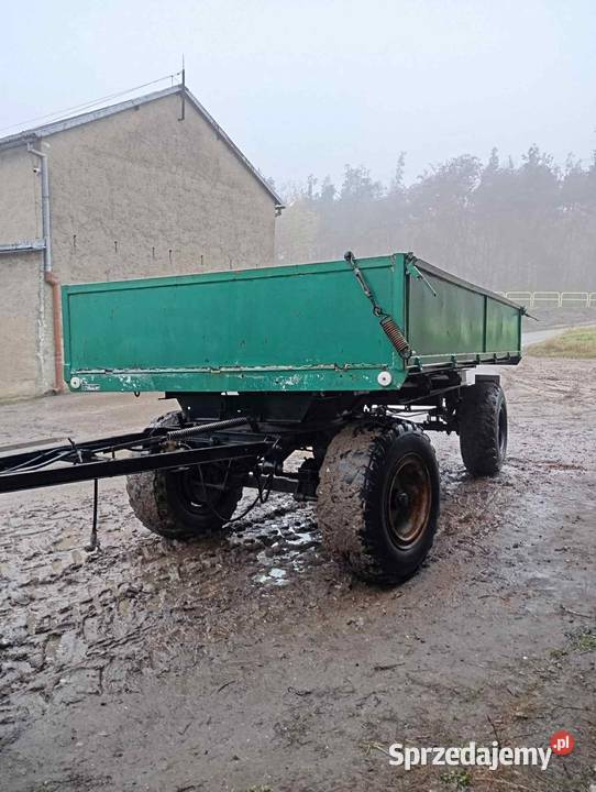 przyczepa wywrotka hl 8011 zarejestrowana Dworzysko