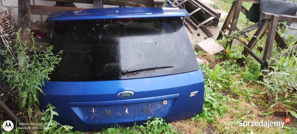 Klapa ford fiesta mk6 spoiler komplet mazowieckie