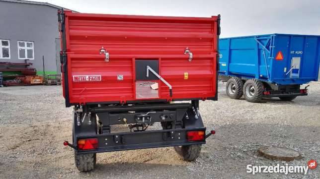 Przyczepa Metal Fach 8T T7102 PROMOCJA ROLKOM Przyczepy rolnicze Namysłów