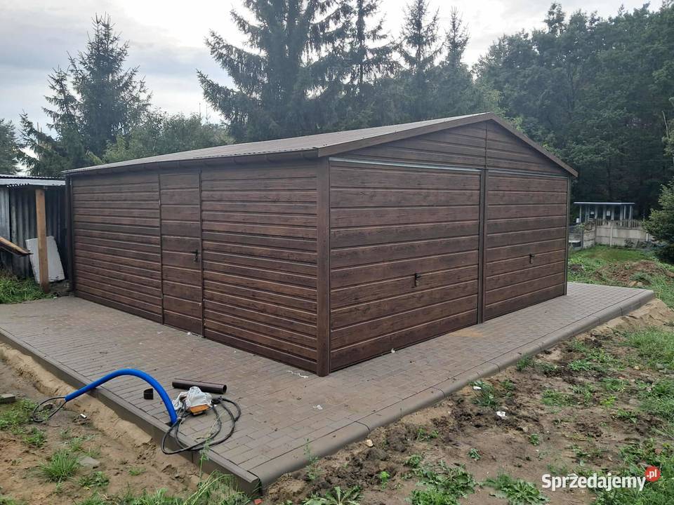 Garaż blaszany 6x58 Wzmocniony PROFILAMI Wejherowo