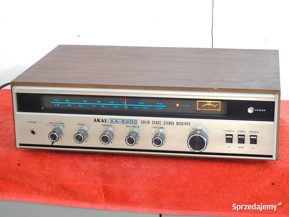 Amplituner Akai AA6200 Vintage WYSYŁKA Elektronika podkarpackie Jasło sprzedam