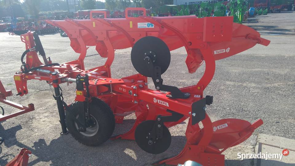 Pług Obracalny Obrotowy 80 31 4 AKPIL OKAZJA łódzkie Uniejów sprzedam