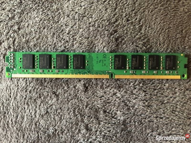 Pamięć Kingston DDR3 4 GB PC12800 1600MHz do PC Pamięci Warszawa