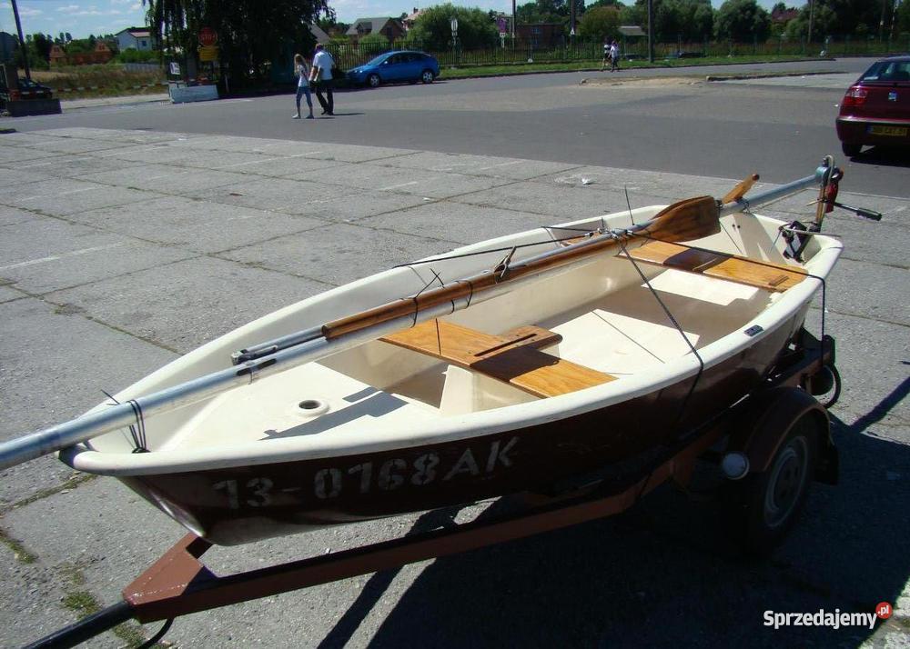 ŁÓDKA Figiel PRZYCZEPA Zarejestrowana Kalisz