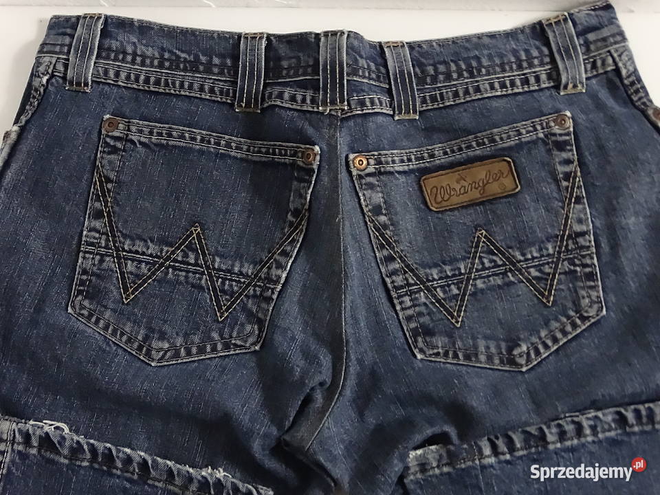 Męskie Jeansy Wrangler Klasyczny Krój Vintage Biłgoraj