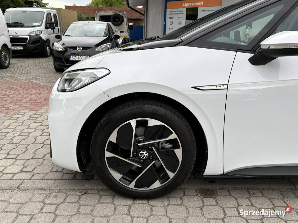 Volkswagen ID3 PRO 107 KW Biała perła Pół czujnik zmierzchu