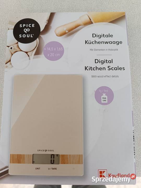 Cyfrowa waga kuchenna dokładna Spice Soul Kędzierzyn-Koźle