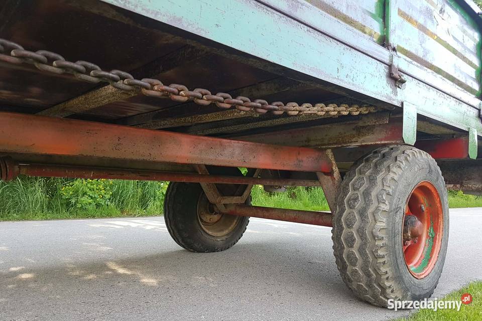 Rozrzutnik Obornika 25t Nowego dzielone burty u Dąbrowa Tarnowska