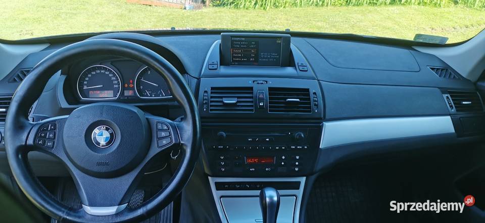 Bmw X3 e83 M pakiet 20 Diesel 177 4x4 automat Motoryzacja Skomielna Czarna