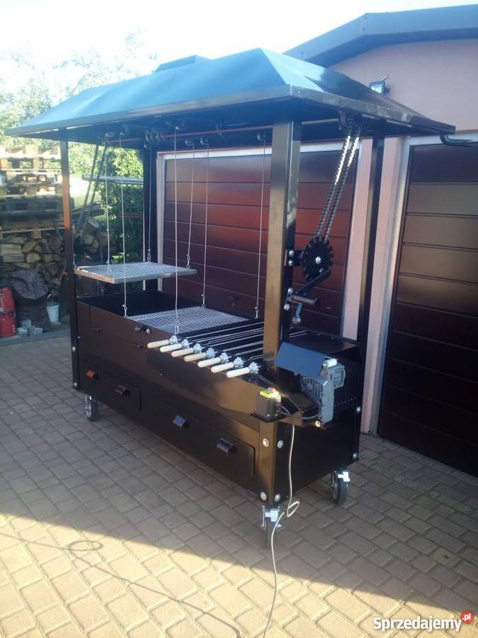 Gastronomiczny grill cateringowy węglowy Damasławek