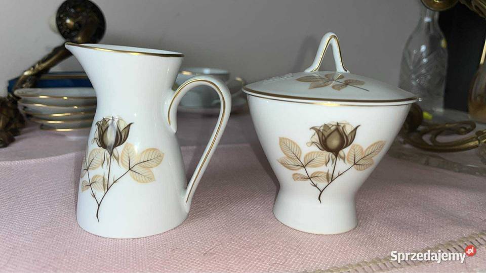 Miseczka Seria Schattenrose Rosenthal Model Form Porcelana i szkło Gdańsk