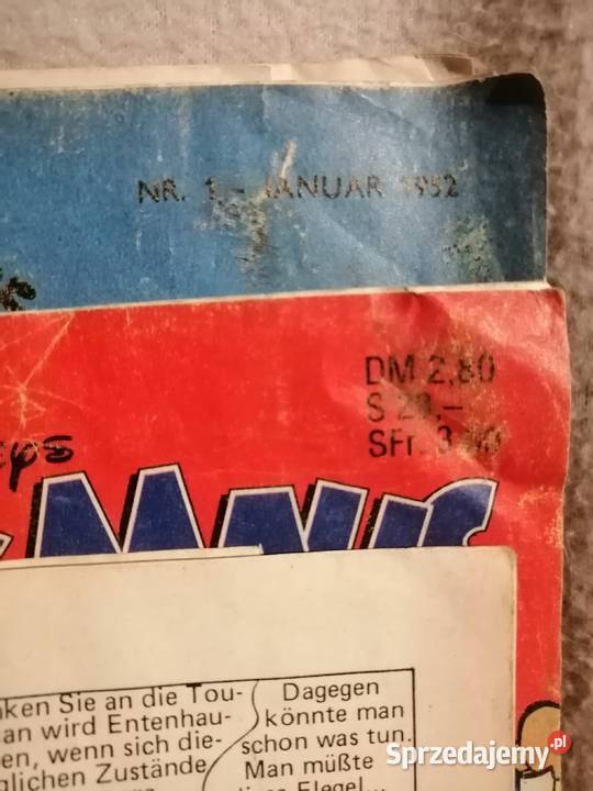 komiksy kaczor donald i myszka miki 1952 Legnica