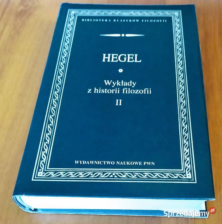 Wykłady z historii filozofii T 2 Georg Wilhelm Gdańsk
