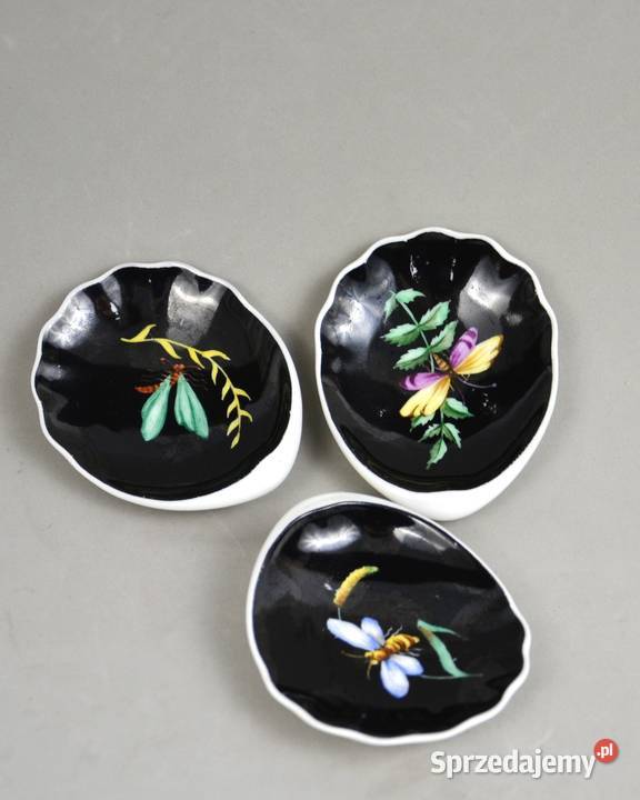 porcelanowy mini talerzyk na miód konfitury Porcelana i szkło Warszawa