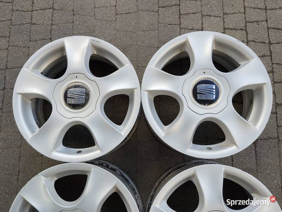 Felgi Seat 15 4x100 6J ET43 571mm komplet śląskie Kamieniec sprzedam