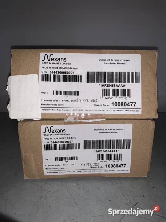 NEXANS 10080477 BAEP 24 5mm Fiber Optic Case Warszawa