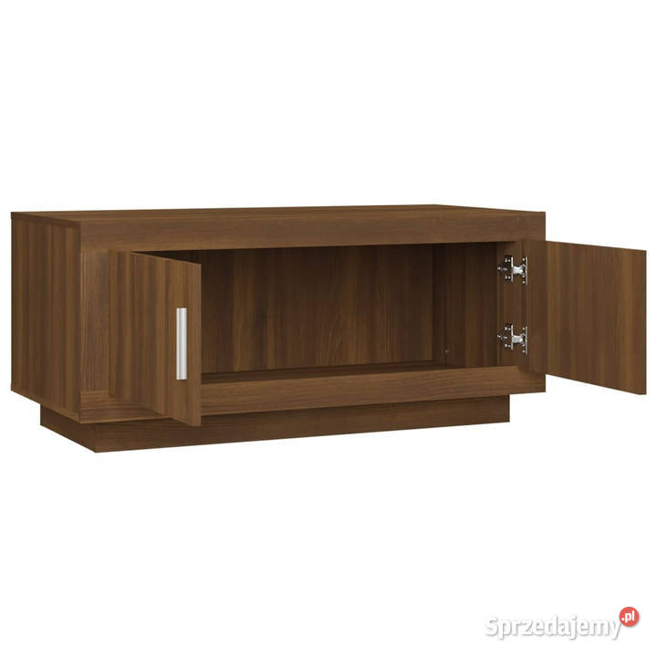 Stolik kawowy brązowy dąb 102x50x45 materiał Warszawa sprzedam