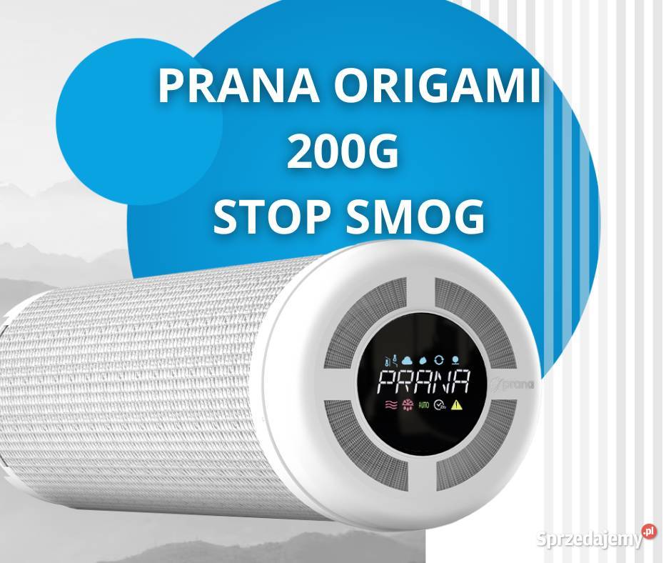 Rekuperator ścienny PRANA ORIGAMI 200G STOP SMOG Warszawa sprzedam