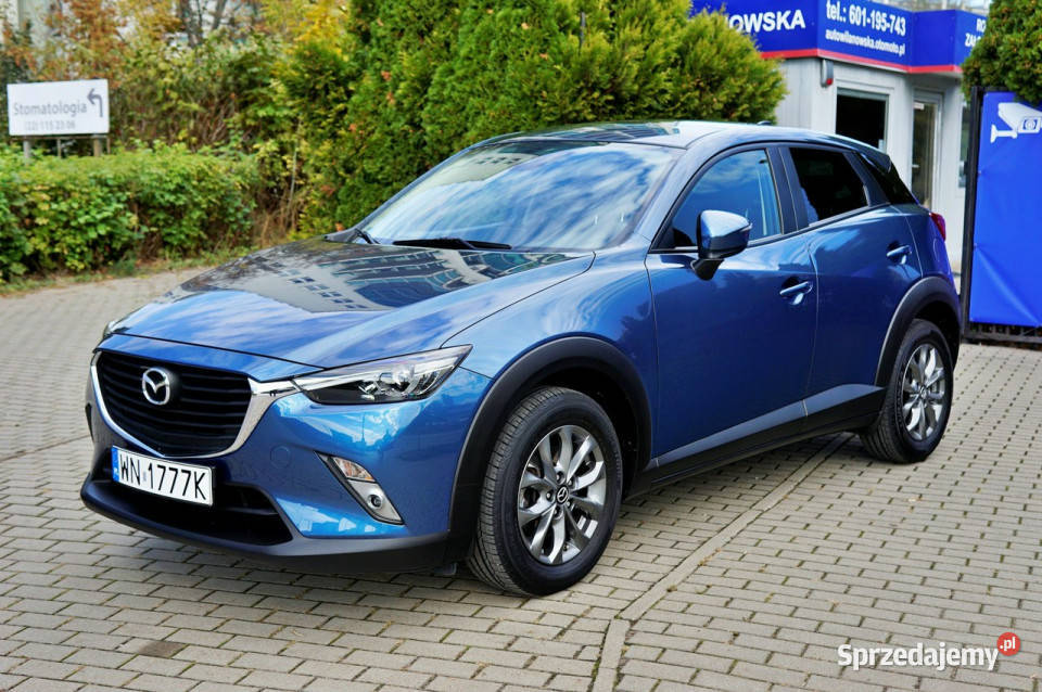 Mazda CX3 salon Polska ładna Pierwszy właściciel 4/5 CX-3 mazowieckie