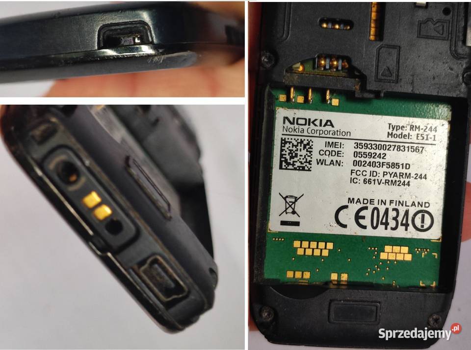 telefon komórkowy Nokia E51 Oryginalna sprzedam