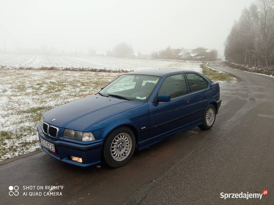 BMW E36 compact M pakiet full doinwestowana nowe małopolskie Zator sprzedam