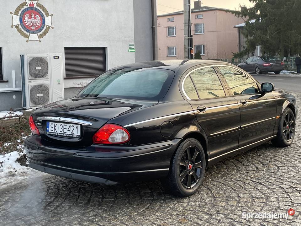 Jaguar Xtype Benzyna 21 V6 156 Skóra Klima czarny Będzin