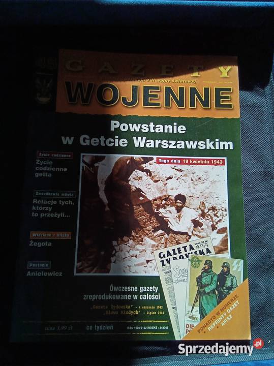Gazety wojenne 45 dodatki sprzedam