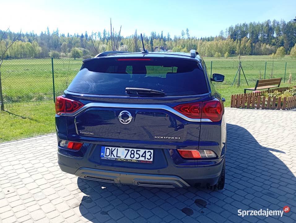ssangyong korando 15 tgdi auto dolnośląskie Polanica-Zdrój