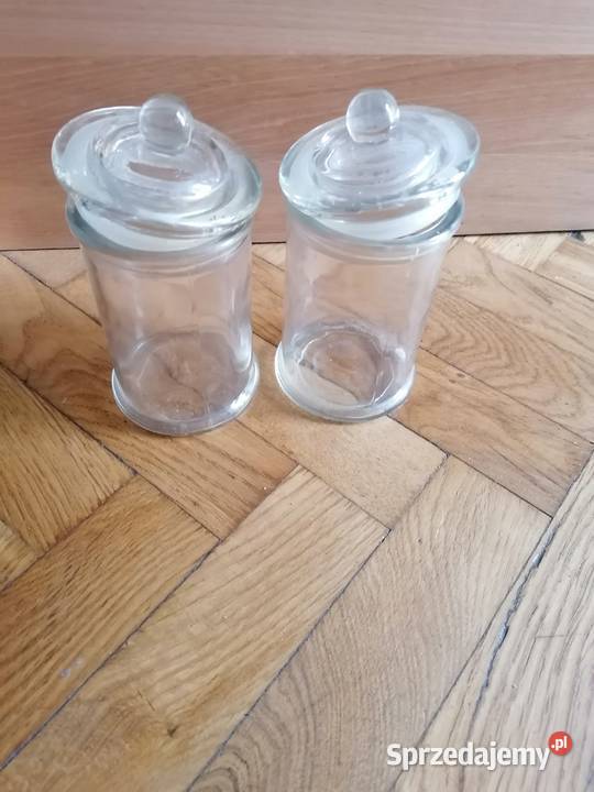 Pojemniki szklane przezroczysty sprzedam