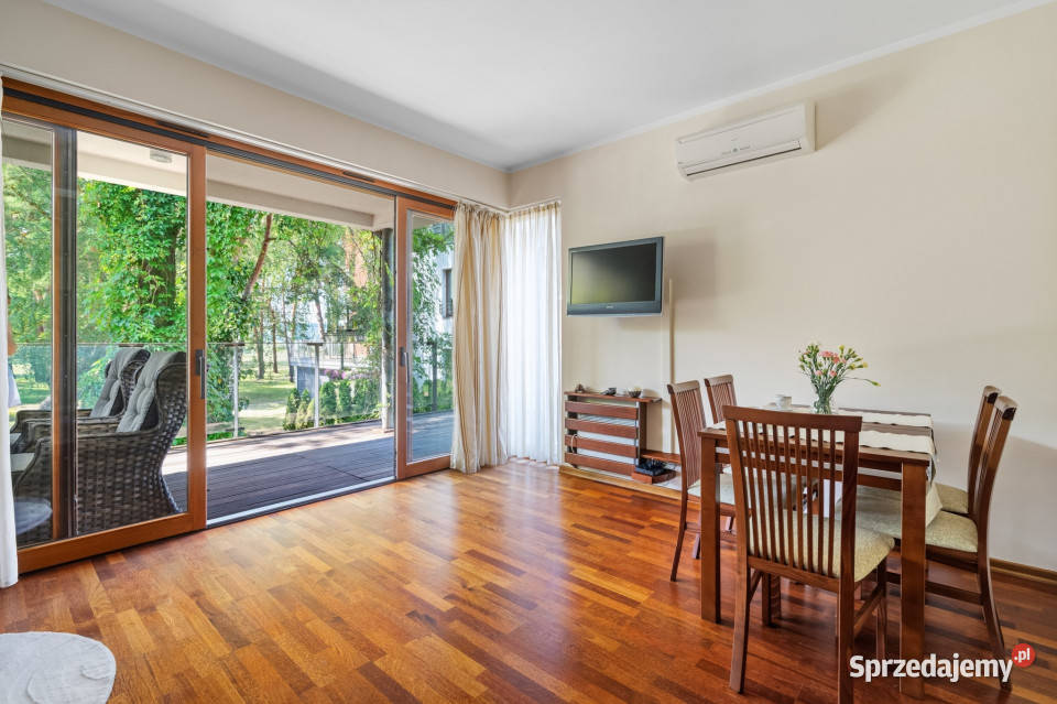 Apartament z dużym tarasem Zalewem Zegrzyńskim Rynia