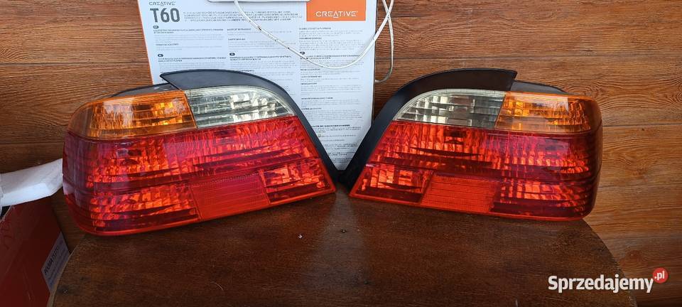 ORYGINALNE TYLNE LAMPY BMW E38 SERIA 7 Lampy tylne Kalisz