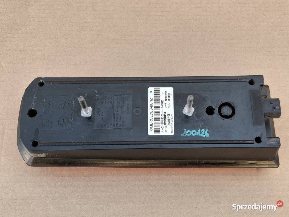 MERCEDES ACTROS MP5 LAMPA PRAWY TYŁ PRAWA TYLNA Bieleń sprzedam