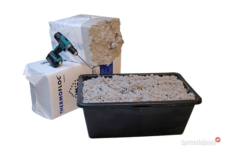Izolacja celuloza Thermofloc do ręcznego Dmosin Drugi