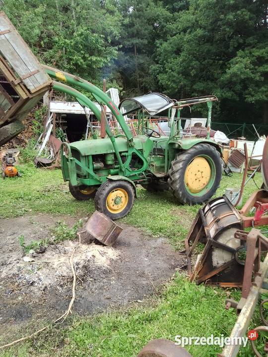 John Deere Lanz 500 dolnośląskie Wykroty