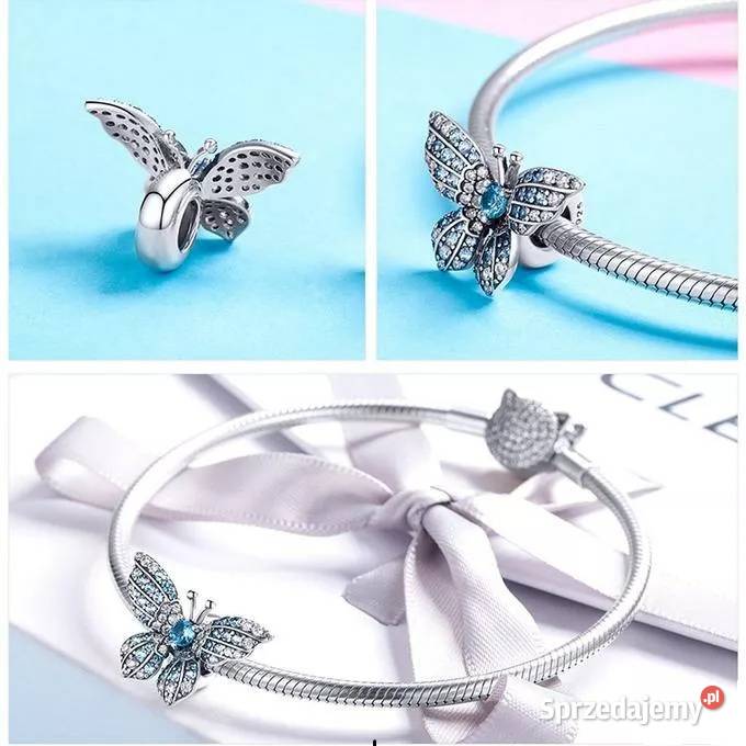 Pandora Charm Moments koralik zawieszka motyl Charmsy i beadsy Warszawa