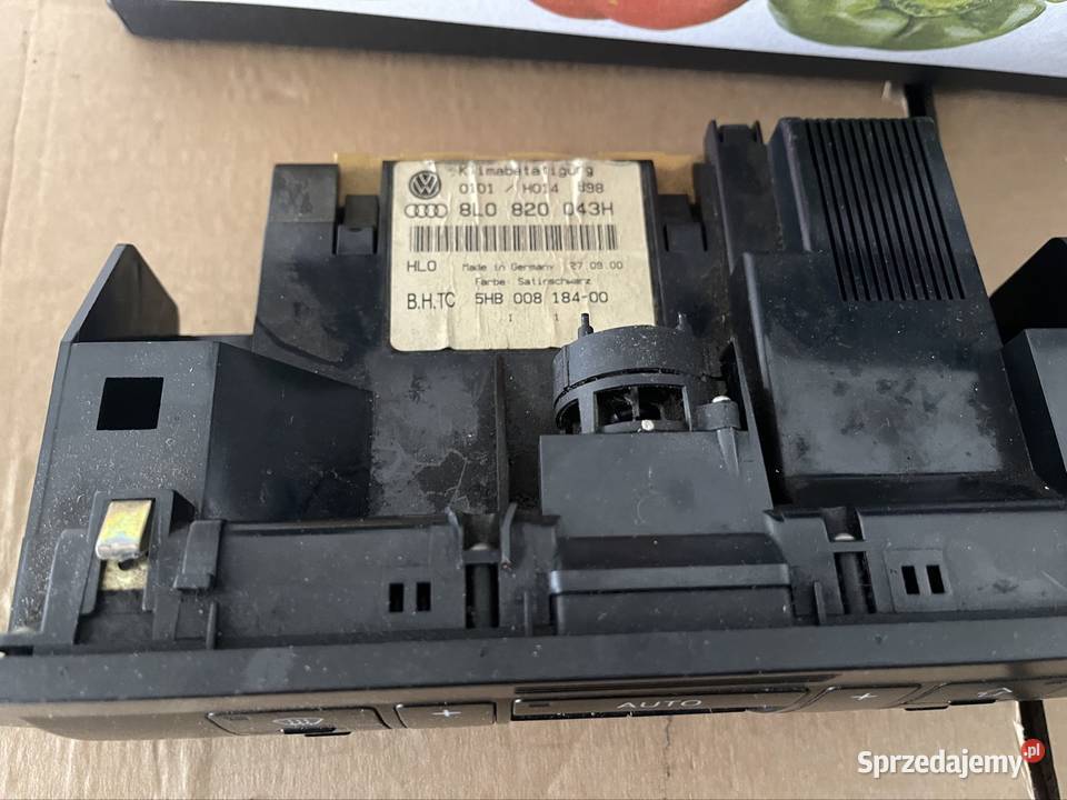 Audi a3 8l panel klimatyzacji klimy