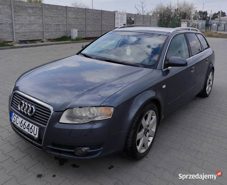 Audi A4 B7 20 Avant TDI 140 Zadbane Prywatne szary A4