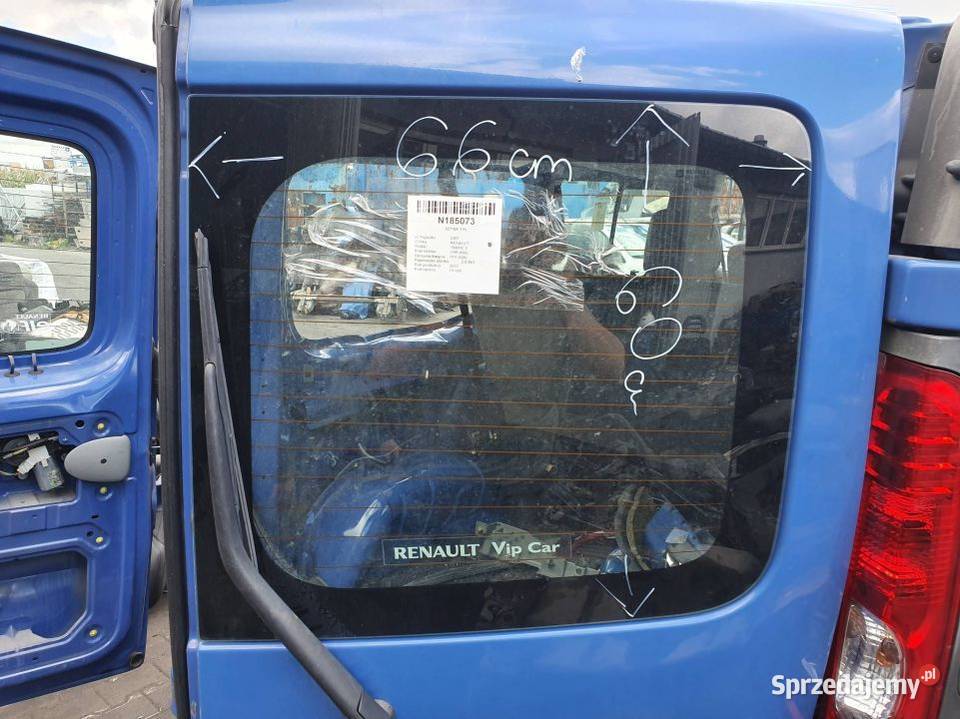 SZYBA TYŁ RENAULT TRAFIC II kujawsko-pomorskie Lipno