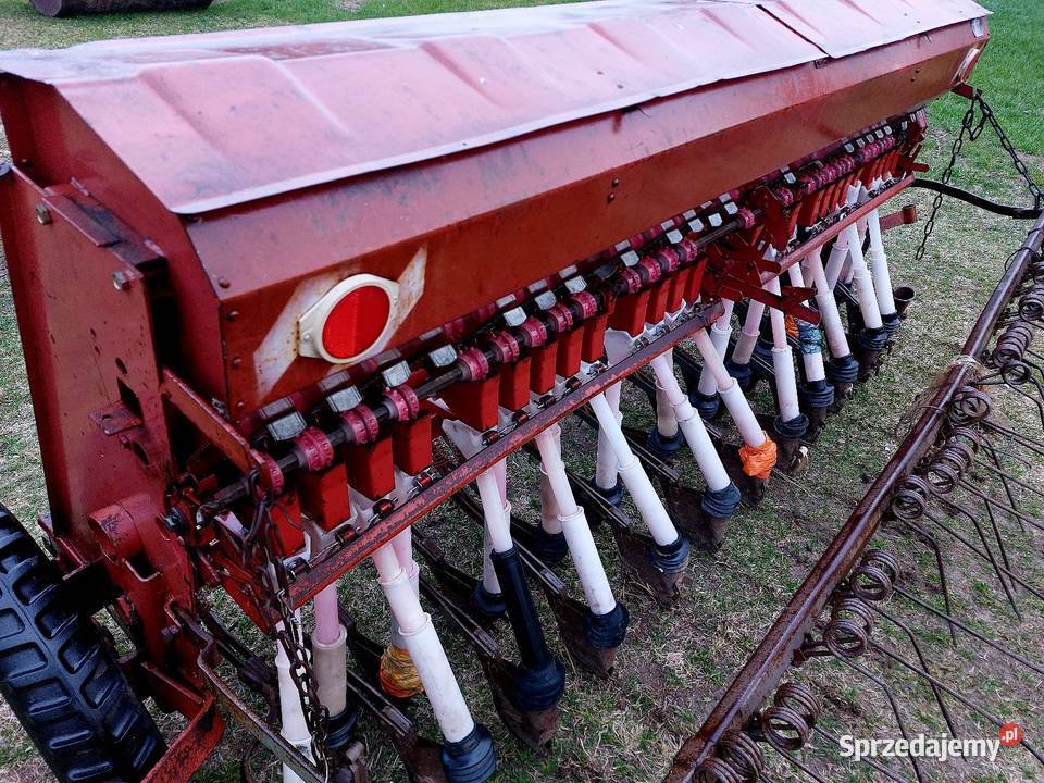 Siewnik Poznaniak przekładnia olejowa Transport Kleszczele