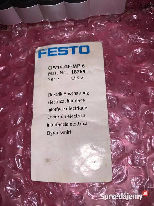 Festo 18264 CPV14GEMP6 Valve Manifold Interface Warszawa