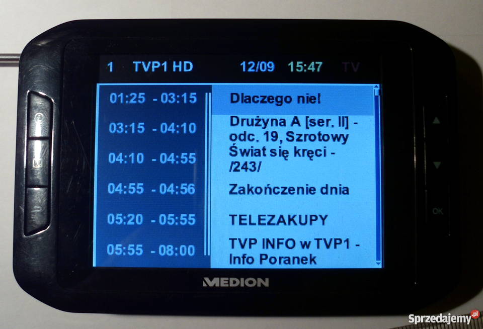 Przenośny TV i Radio Mp3 Medion MD83825 LCD Kraków