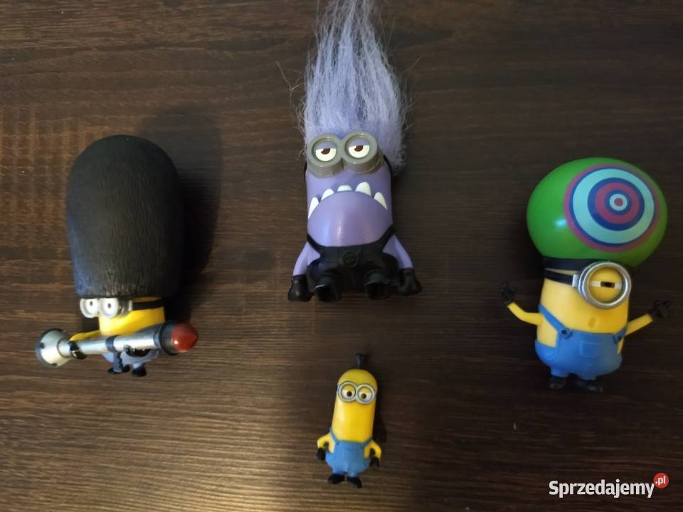 Minionki figurki mało spotykane