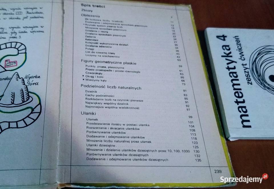 Matematyka 4 podręcznik Barbara ChrzanFeluch Gdańsk